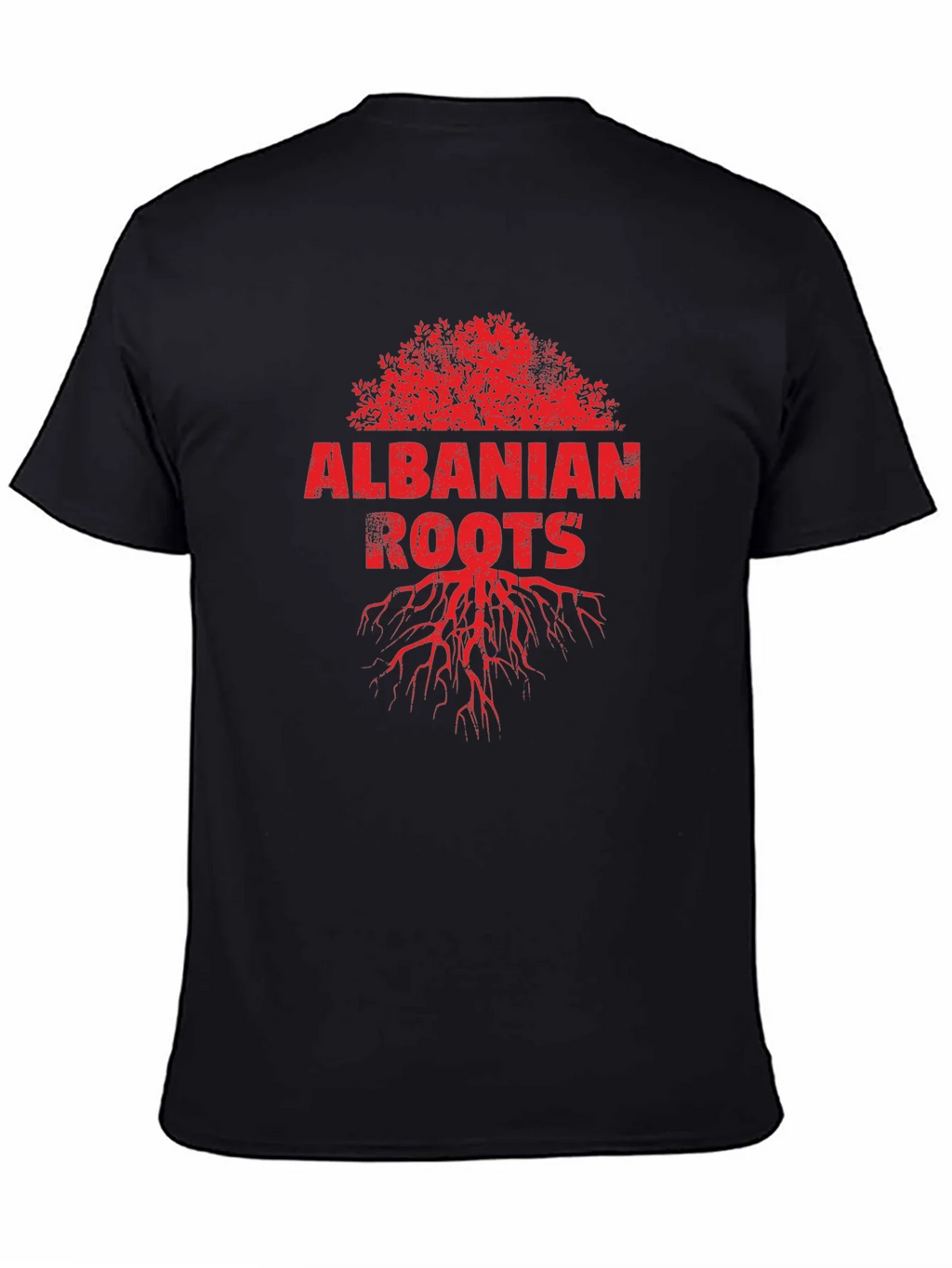 Albanian Roots Graphic Tee - Black product image 4