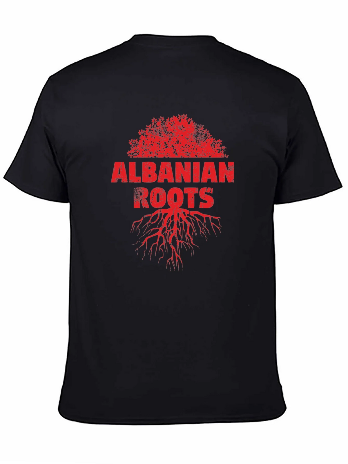 Albanian Roots Graphic Tee - Black product image 4