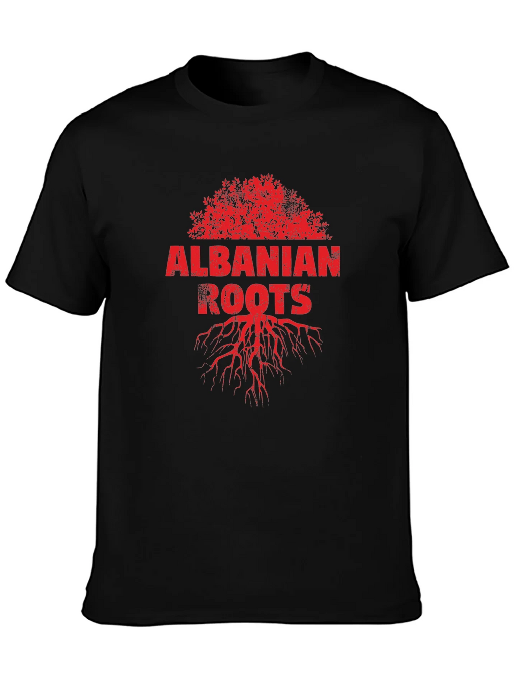 Albanian Roots Graphic Tee - Black product image 3