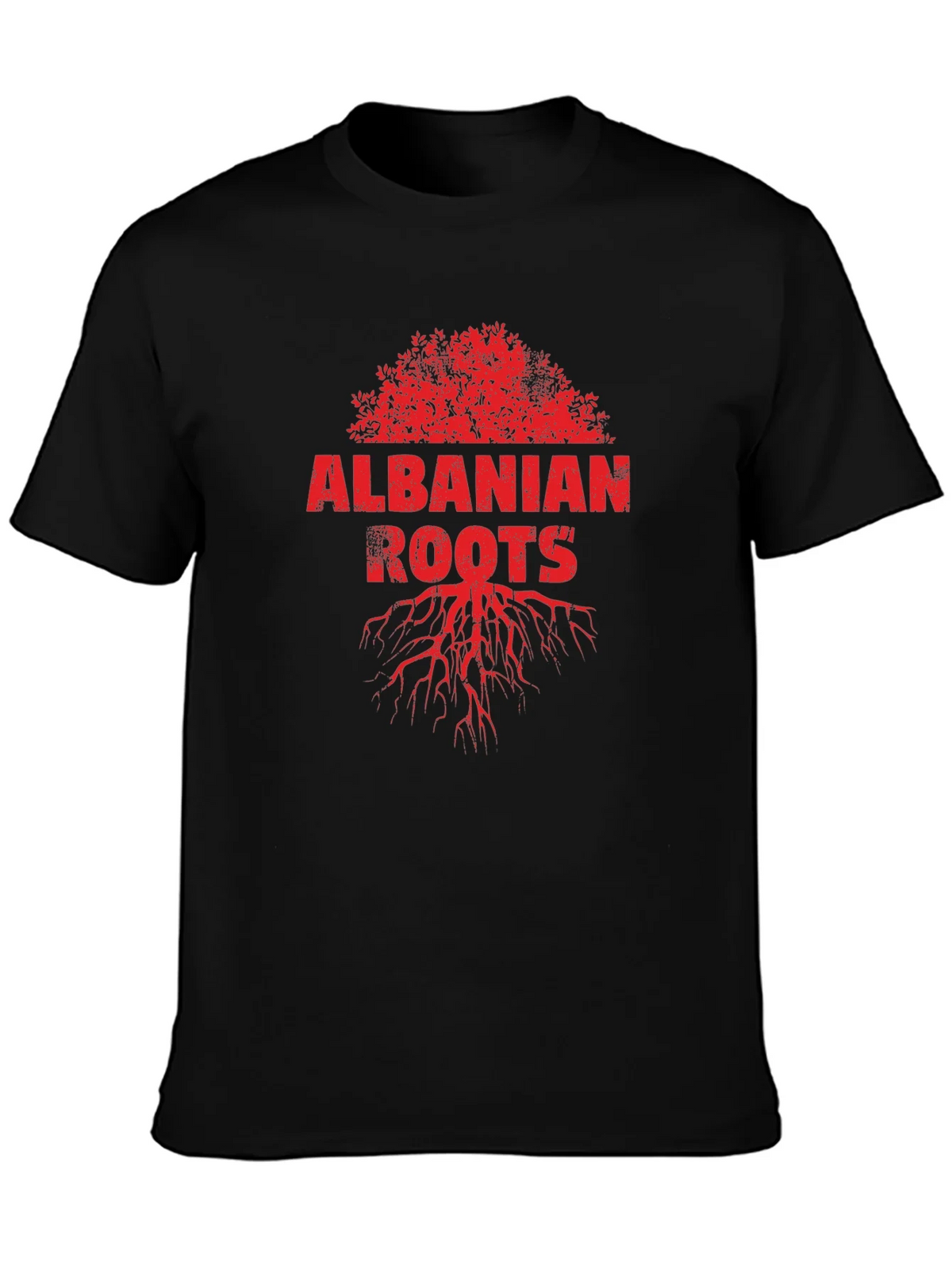 Albanian Roots Graphic Tee - Black product image 3