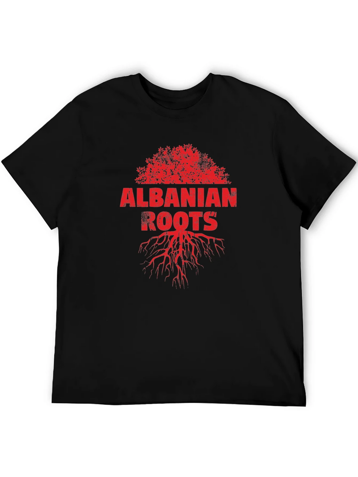 Albanian Roots Graphic Tee - Black product image 5