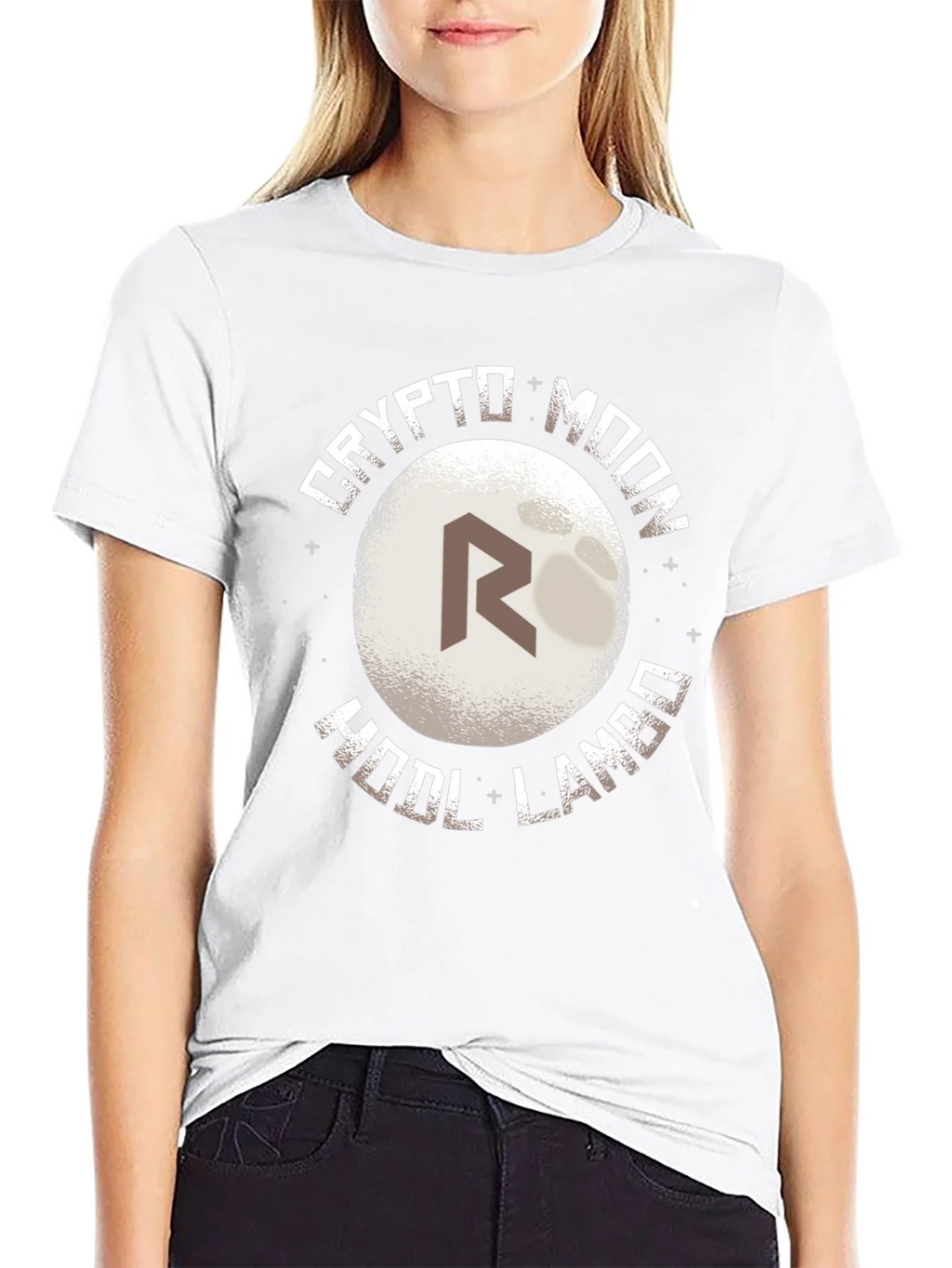Crypto Moon HODL Lambo Graphic Tee product image 8