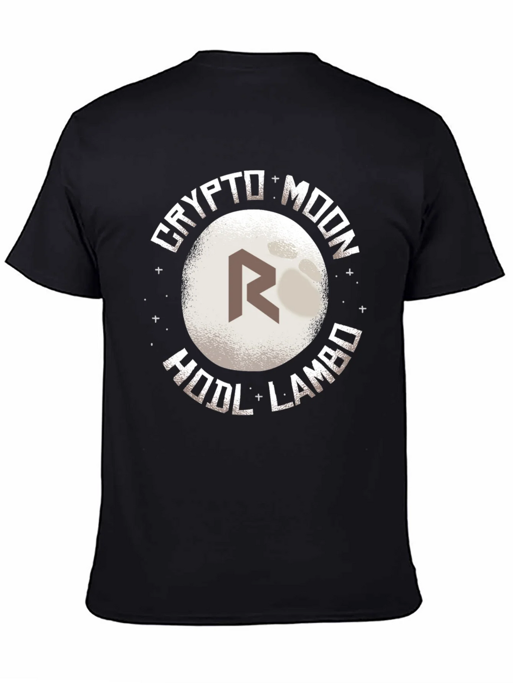 Crypto Moon HODL Lambo Graphic Tee product image 4