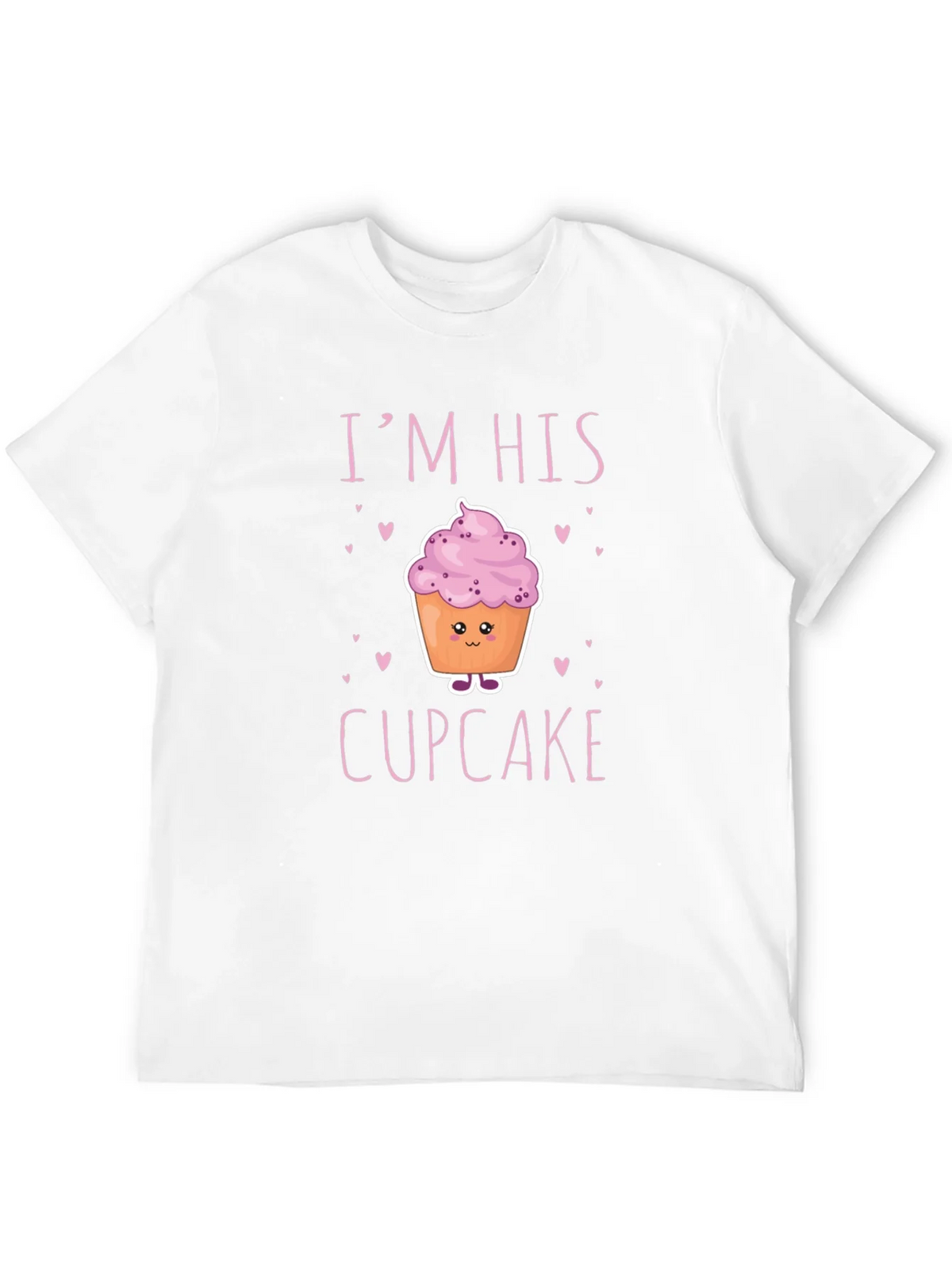 Im His Cupcake Graphic T-Shirt - Novelty Couple Tee product image 11