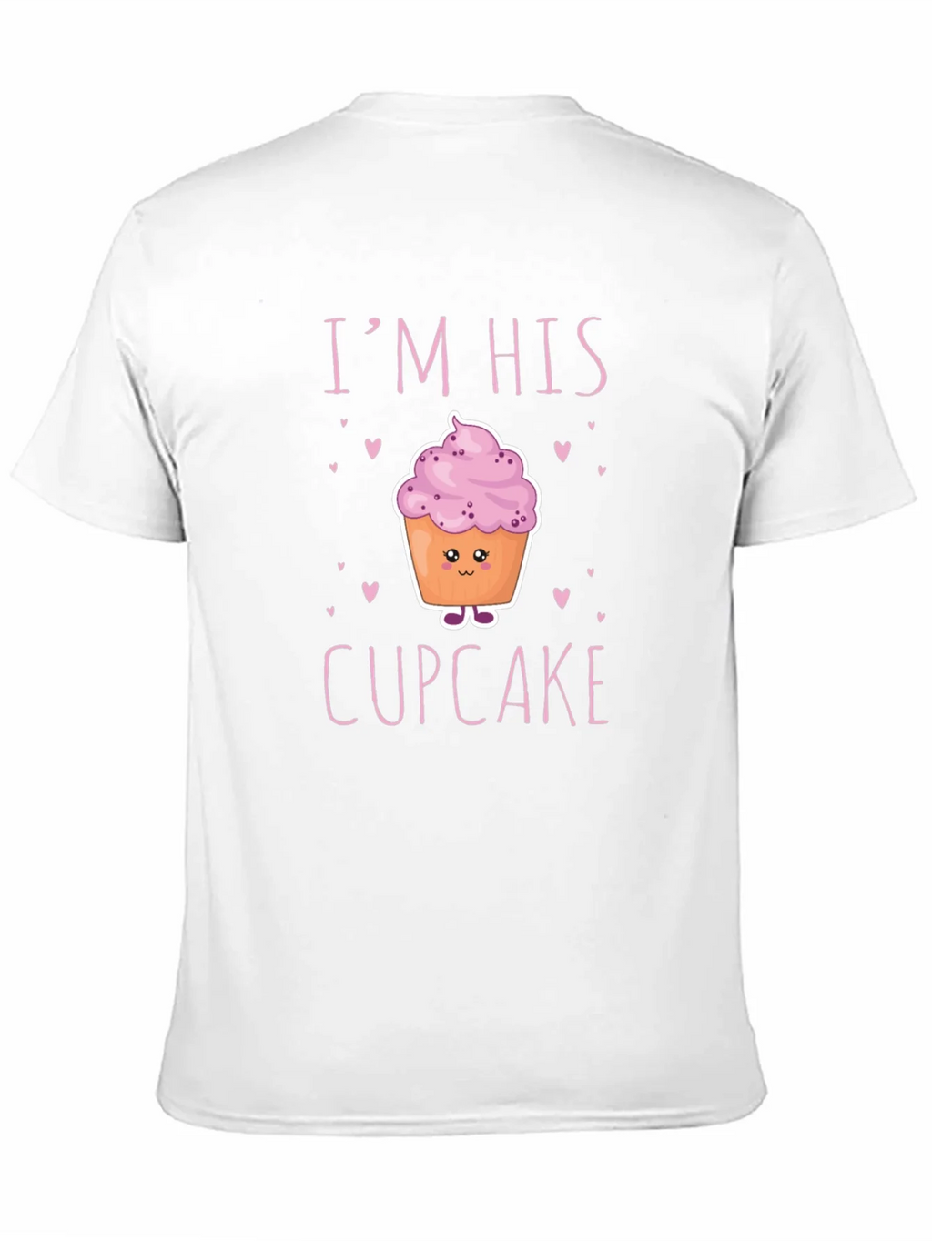 Im His Cupcake Graphic T-Shirt - Novelty Couple Tee product image 10