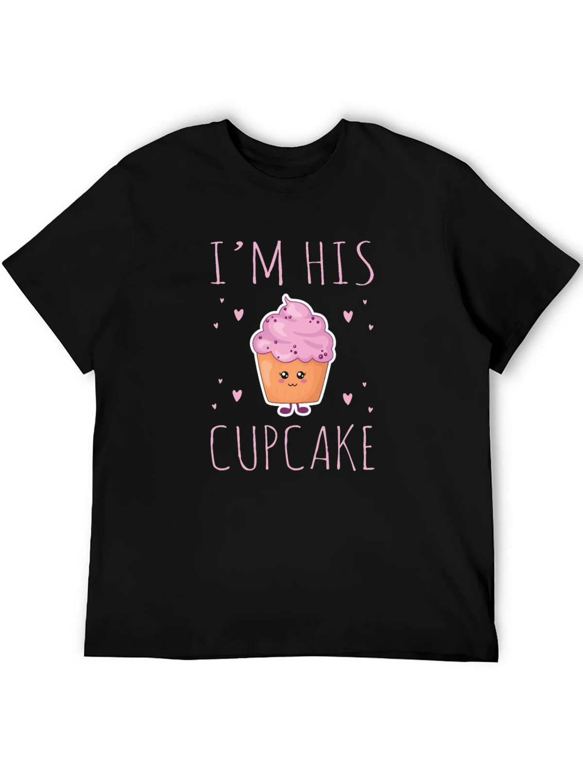 Im His Cupcake Graphic T-Shirt - Novelty Couple Tee product image 5