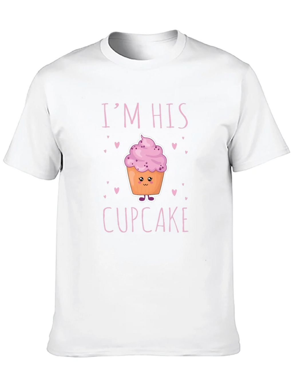 Im His Cupcake Graphic T-Shirt - Novelty Couple Tee product image 9