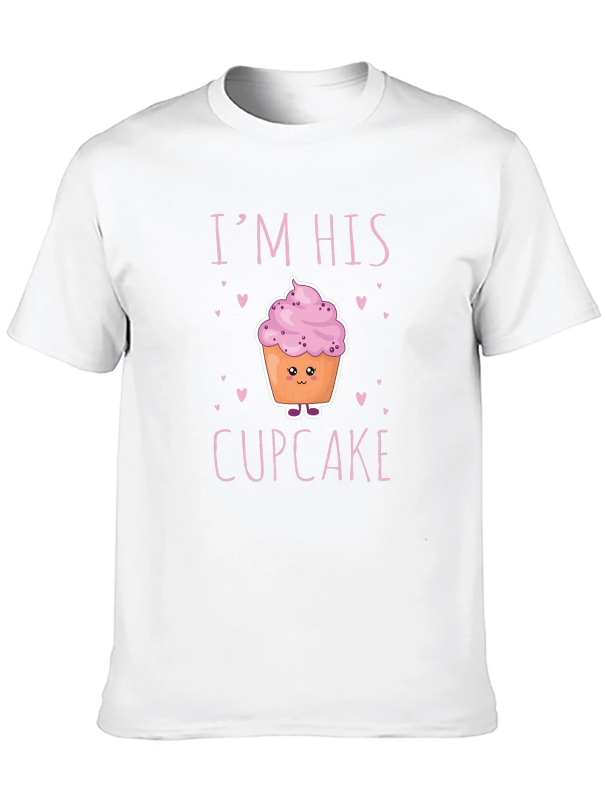 Im His Cupcake Graphic T-Shirt - Novelty Couple Tee product image 9