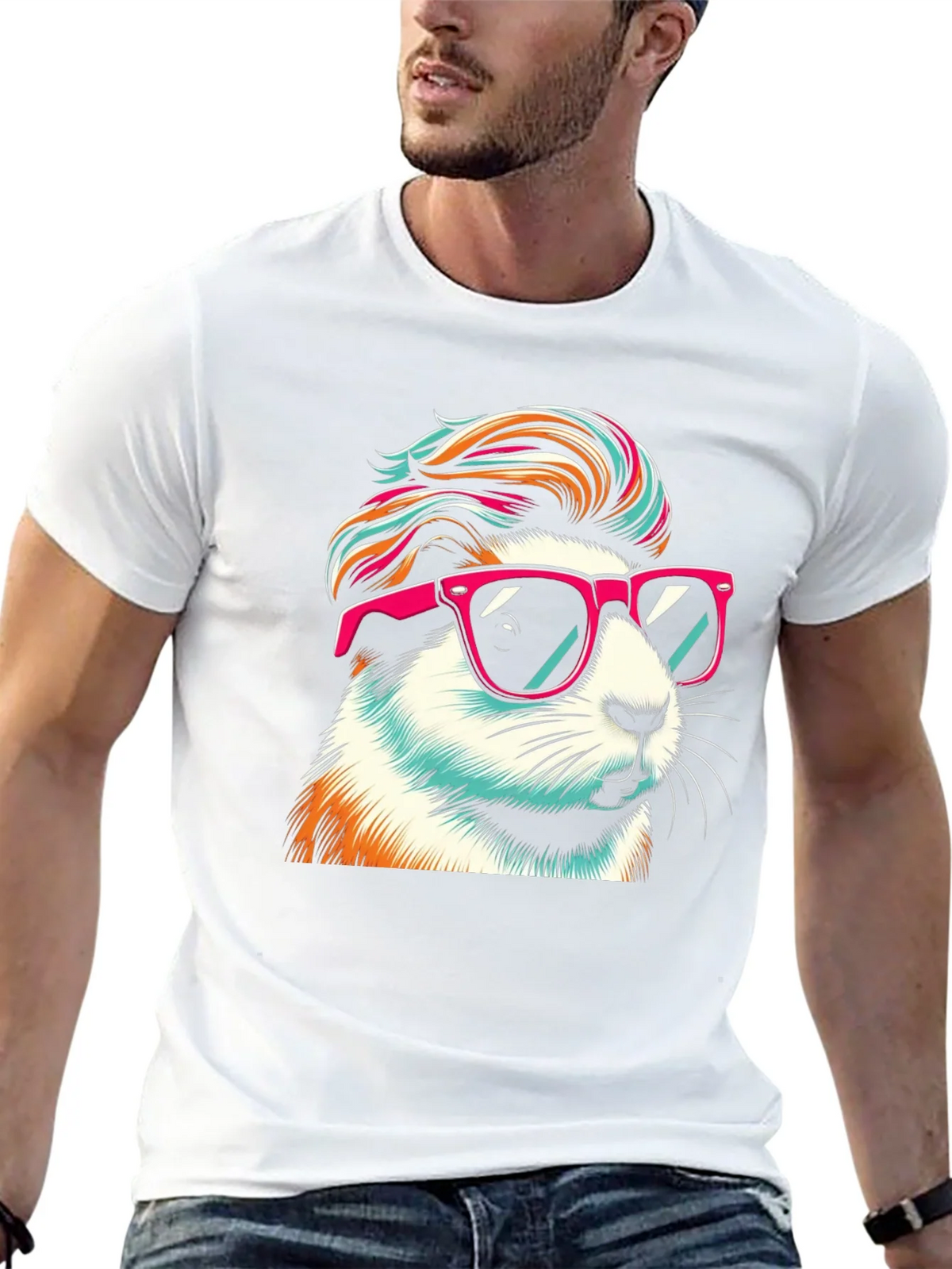 Cool Guinea Pig T-Shirt product image 12