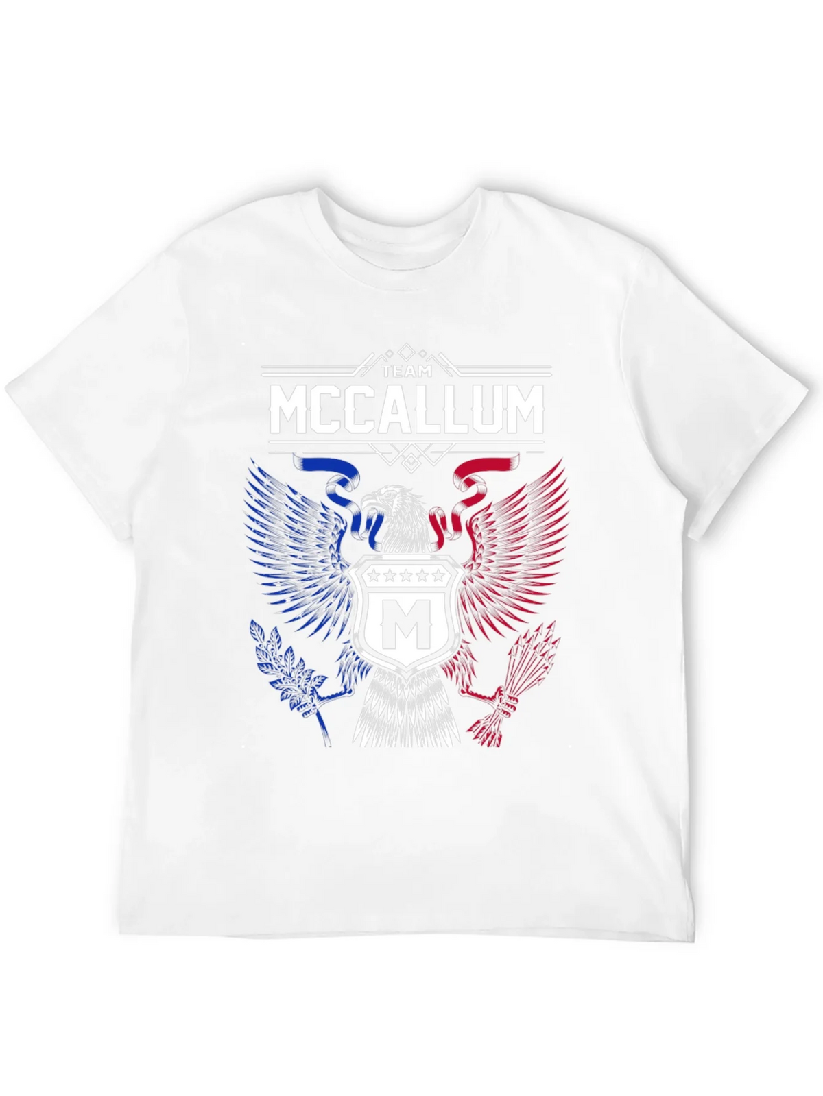 Team McCallum Eagle Crest Graphic T-Shirt product image 11