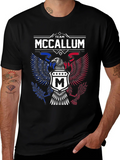 Team McCallum Eagle Crest Graphic T-Shirt product image 1