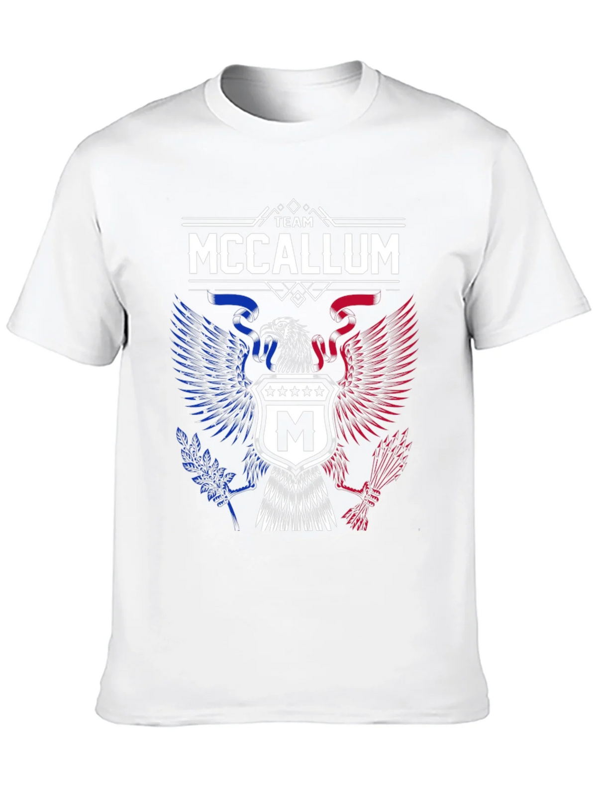 Team McCallum Eagle Crest Graphic T-Shirt product image 9