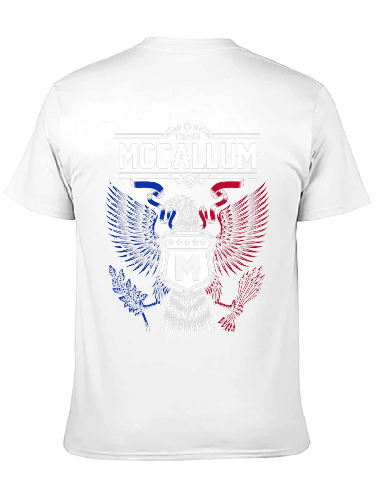 Team McCallum Eagle Crest Graphic T-Shirt product image 10