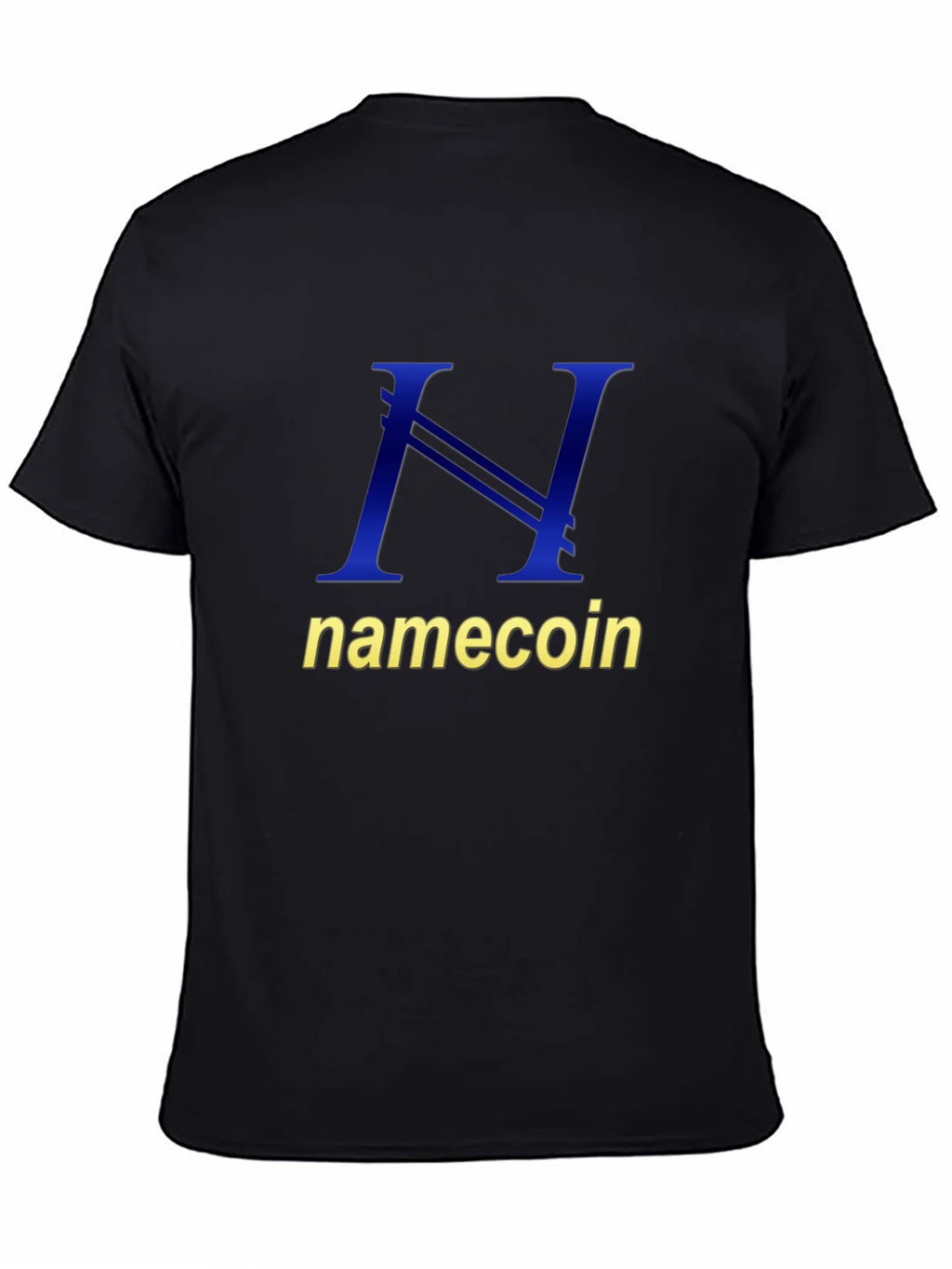 Namecoin Logo T-Shirt - Black Cotton Tee product image 4