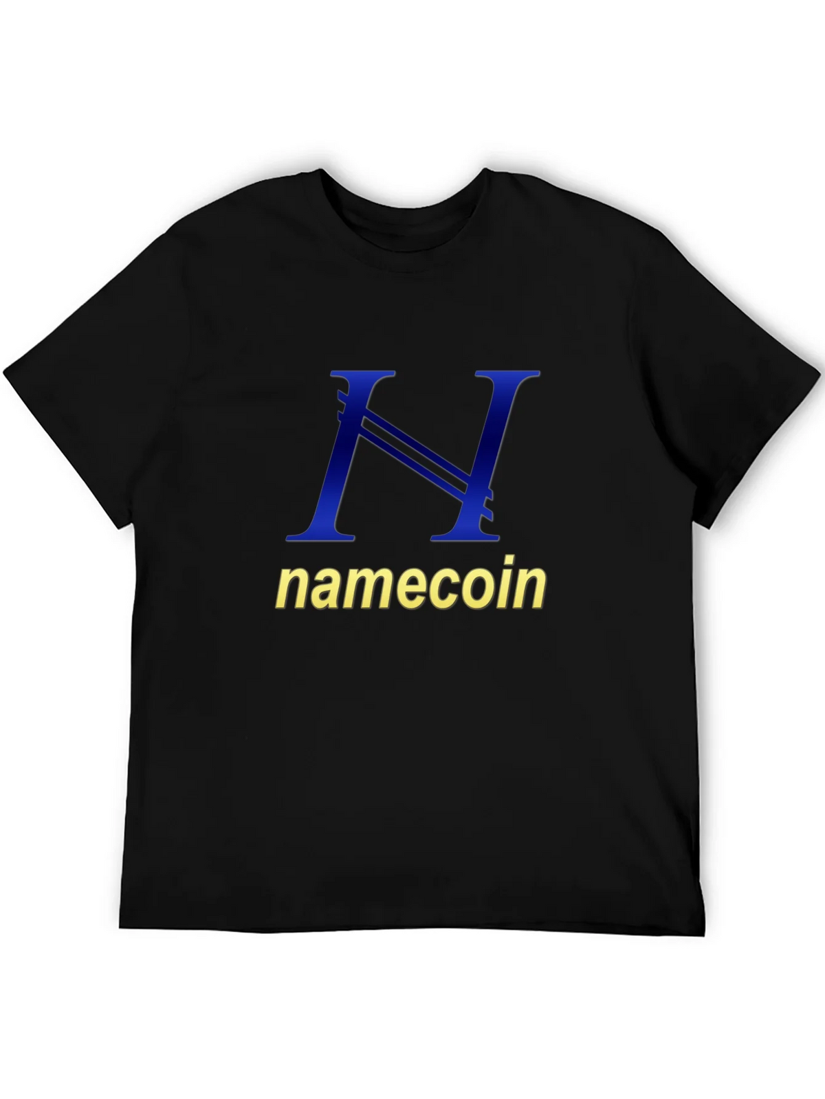 Namecoin Logo T-Shirt - Black Cotton Tee product image 5
