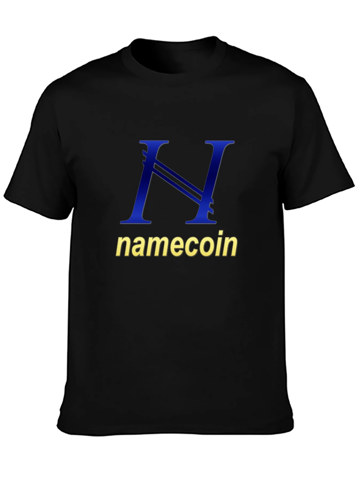 Namecoin Logo T-Shirt - Black Cotton Tee product image 3