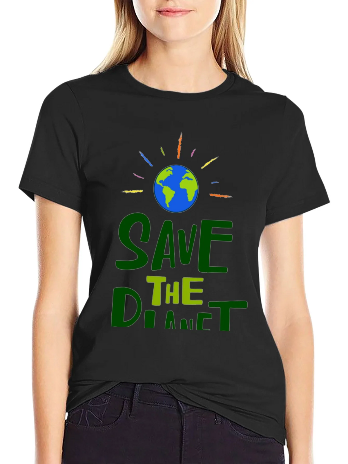 Save the Planet Graphic T-Shirt product image 2