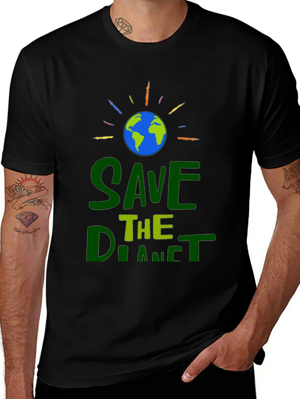 Save the Planet Graphic T-Shirt product image 1
