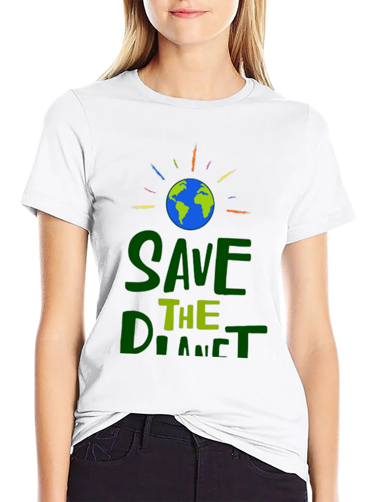 Save the Planet Graphic T-Shirt product image 8