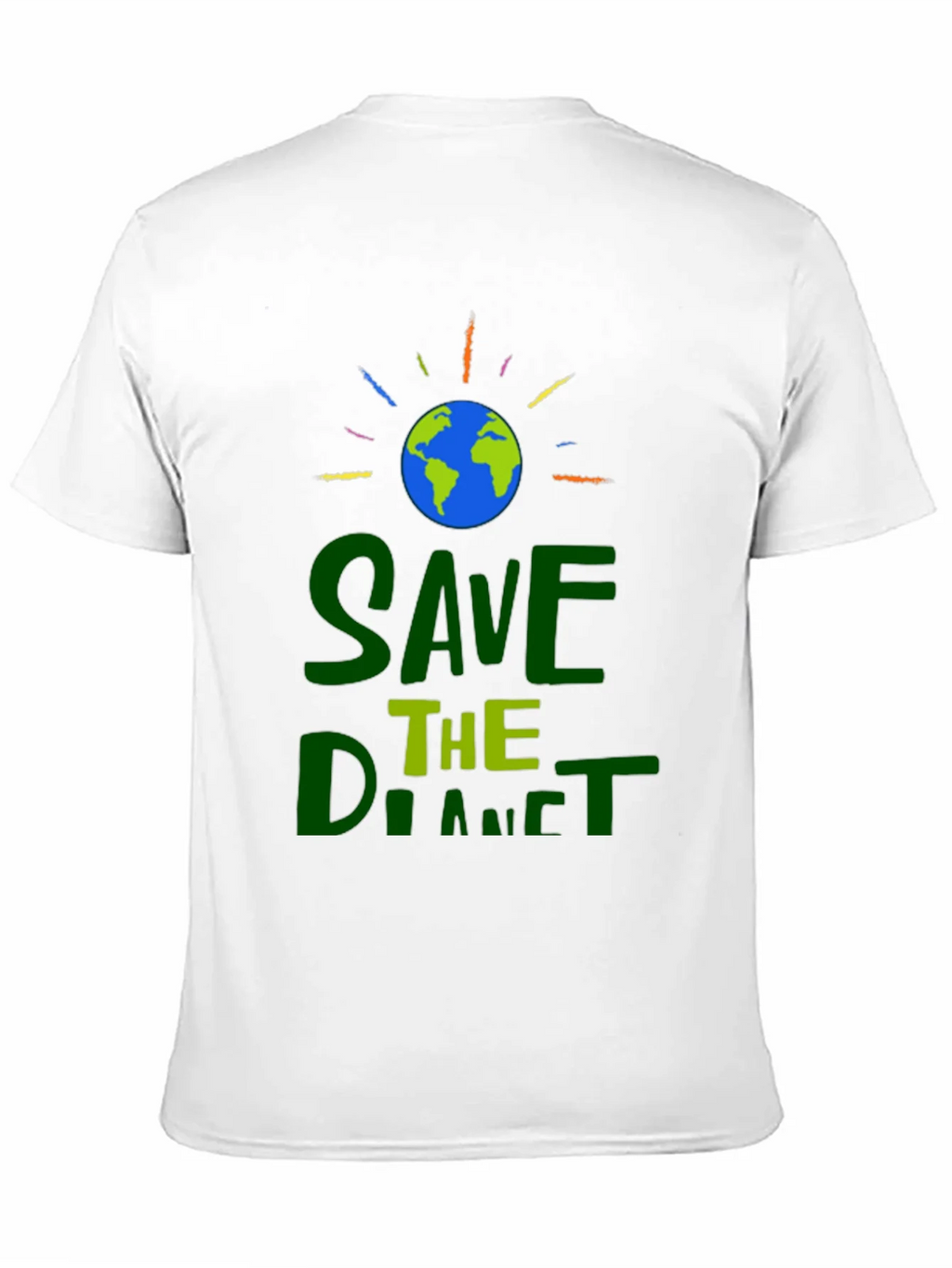 Save the Planet Graphic T-Shirt product image 10