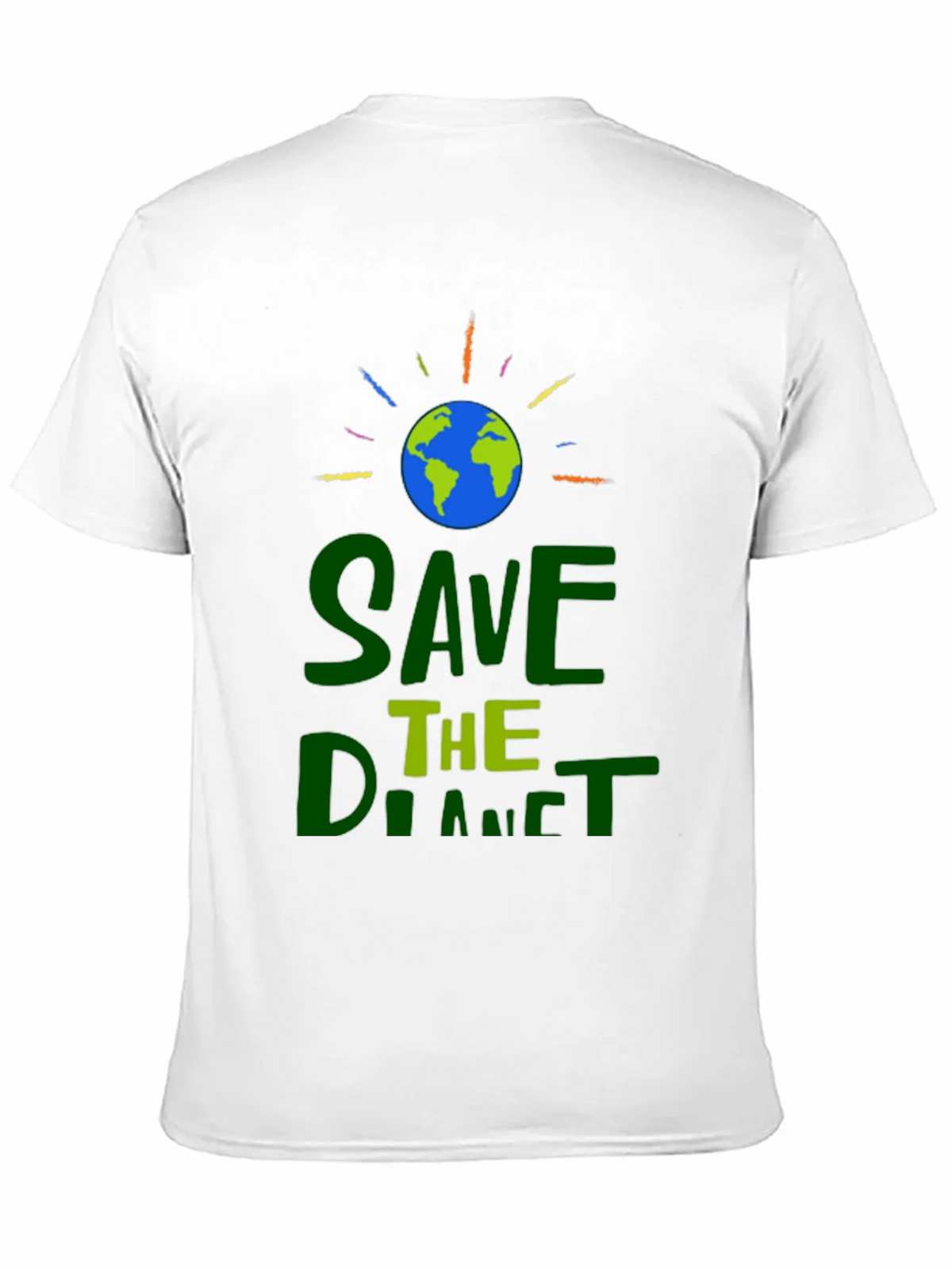 Save the Planet Graphic T-Shirt product image 10