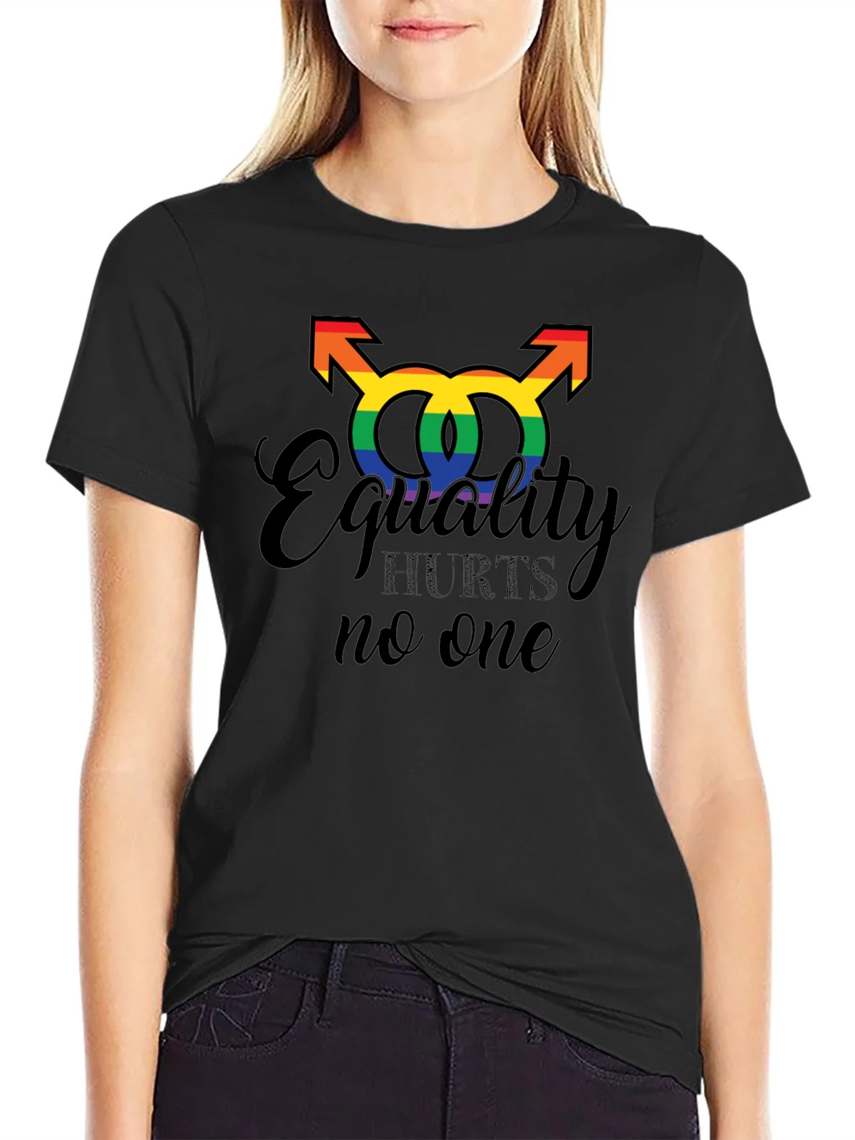 Equality Hurts No One Graphic Tee product image 1