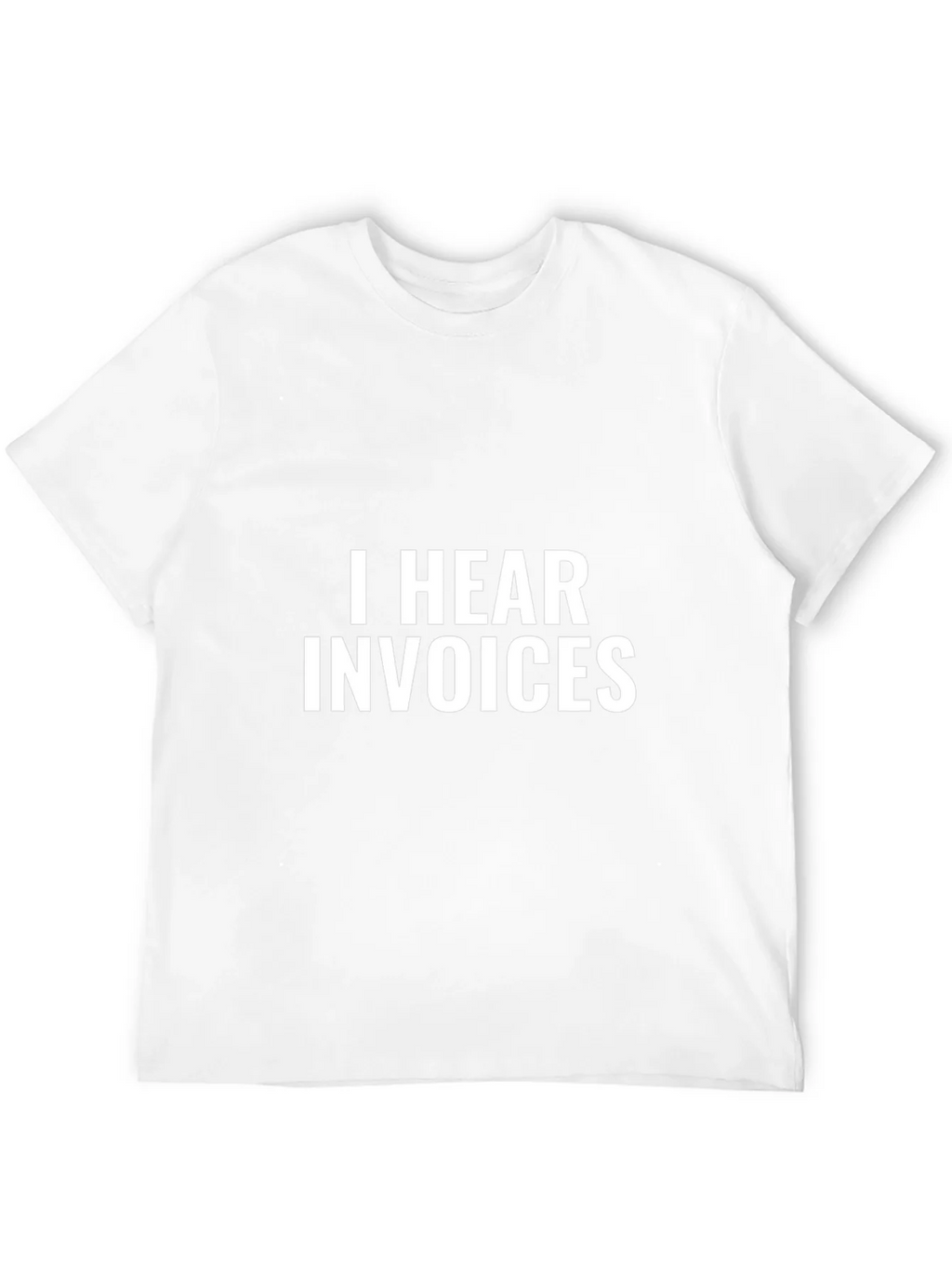 I Hear Invoices Black Graphic Tee product image 11