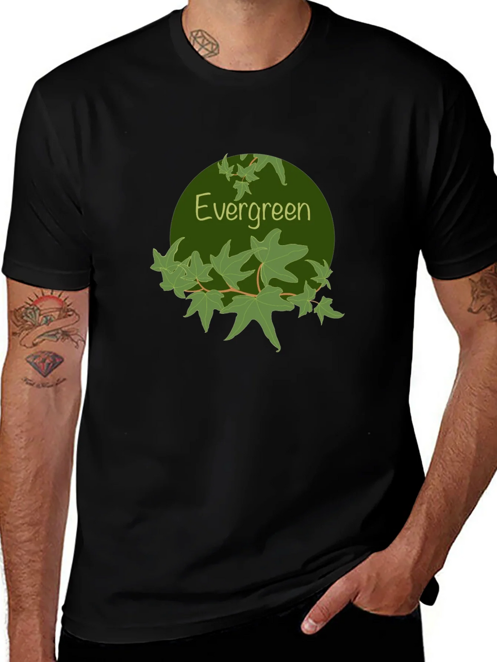 Evergreen Graphic Tee - Nature Inspired product image 1