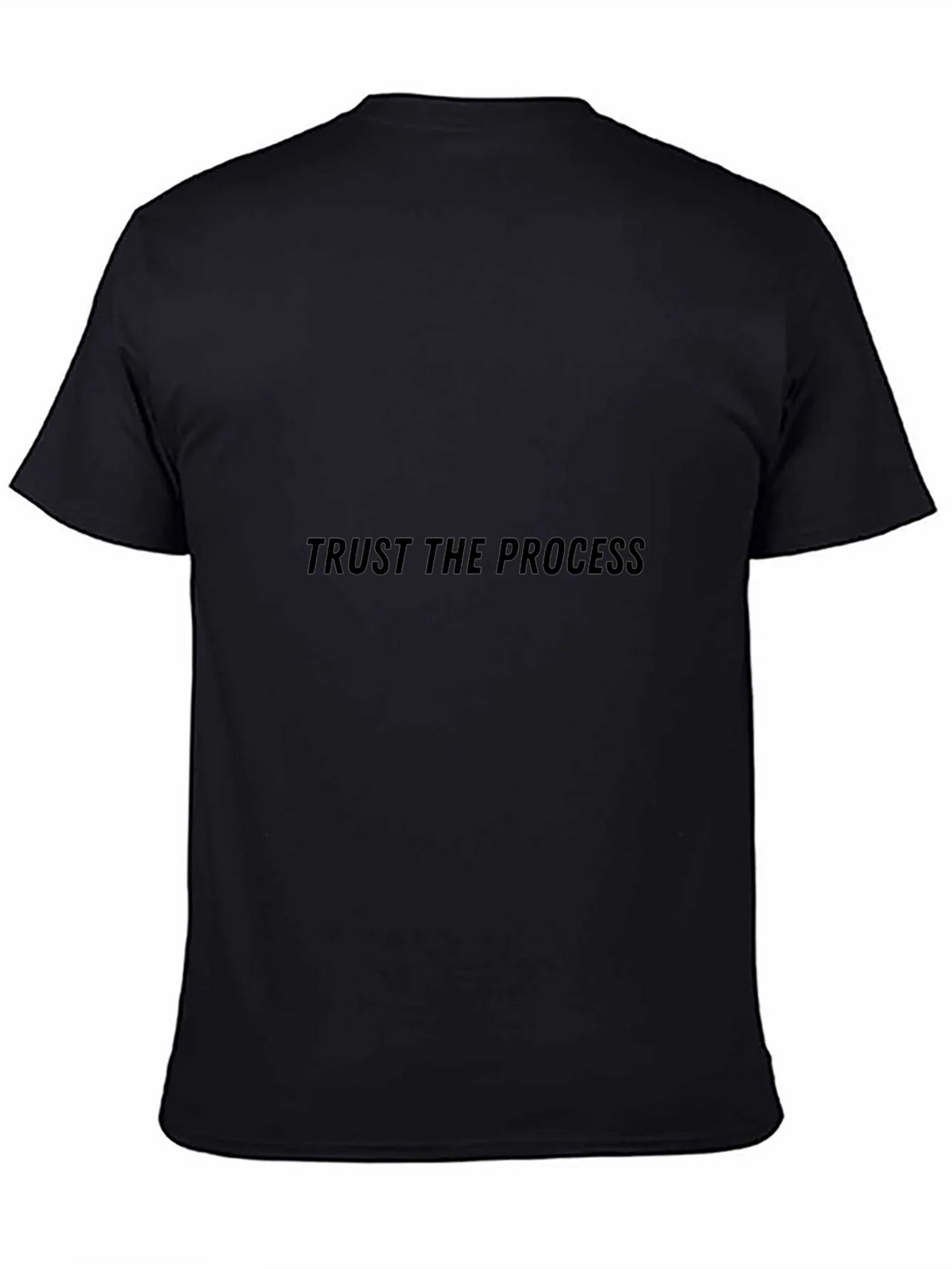 Trust the Process Black T-Shirt product image 4