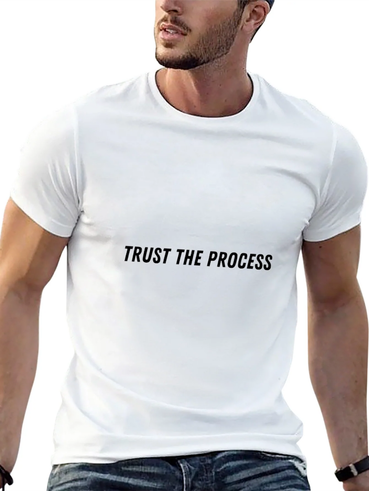 Trust the Process Black T-Shirt product image 12