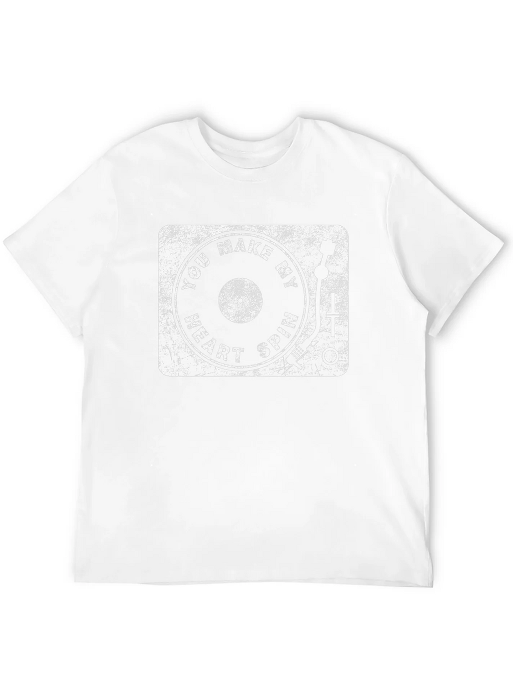 You Make My Heart Spin T-Shirt Vinyl Record Player product image 11