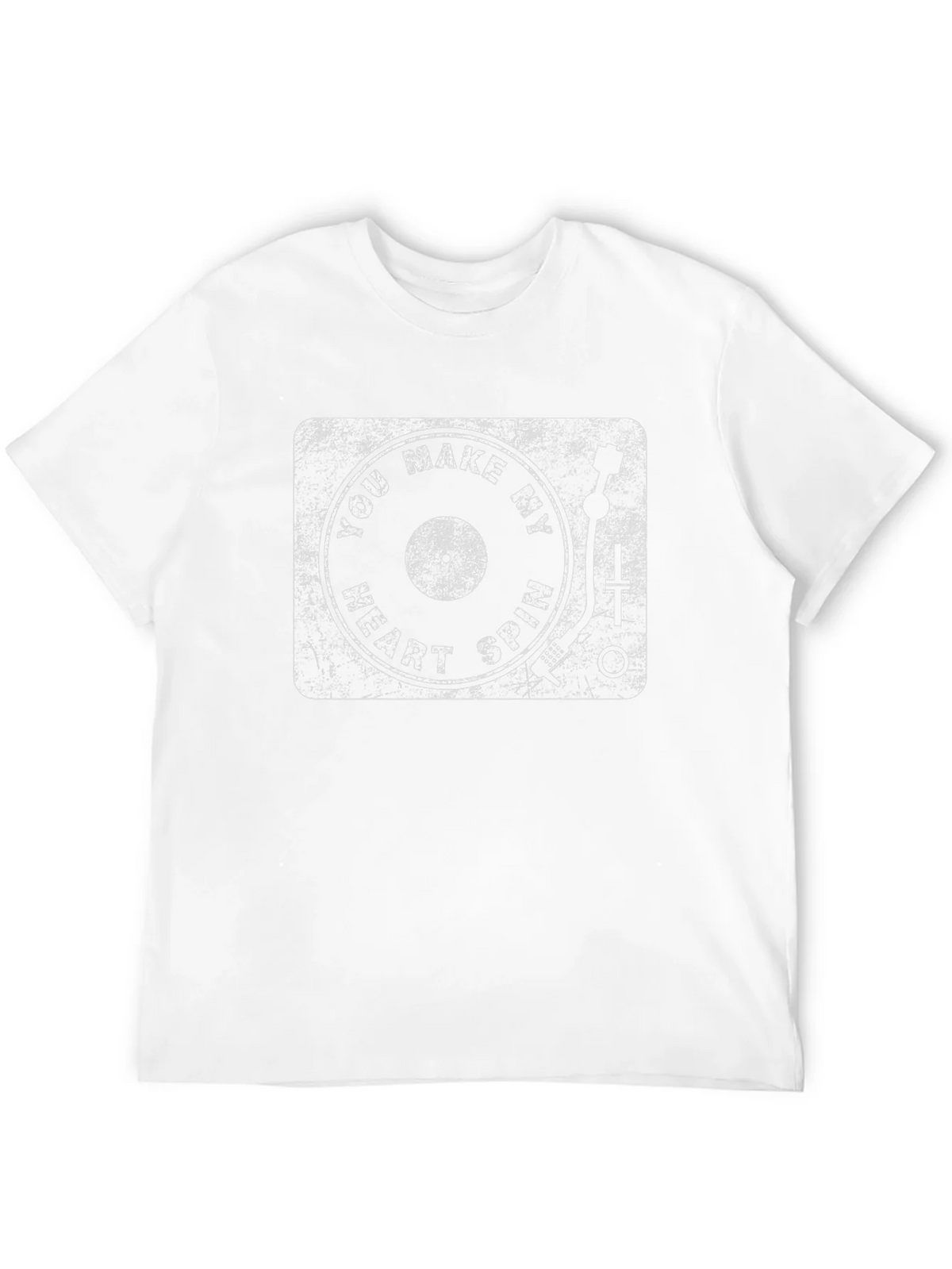You Make My Heart Spin T-Shirt Vinyl Record Player product image 11