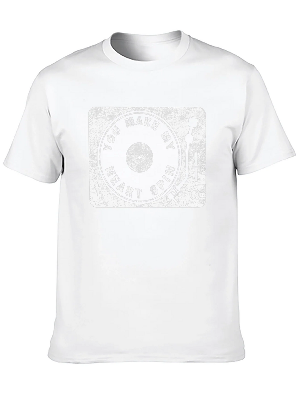 You Make My Heart Spin T-Shirt Vinyl Record Player product image 9