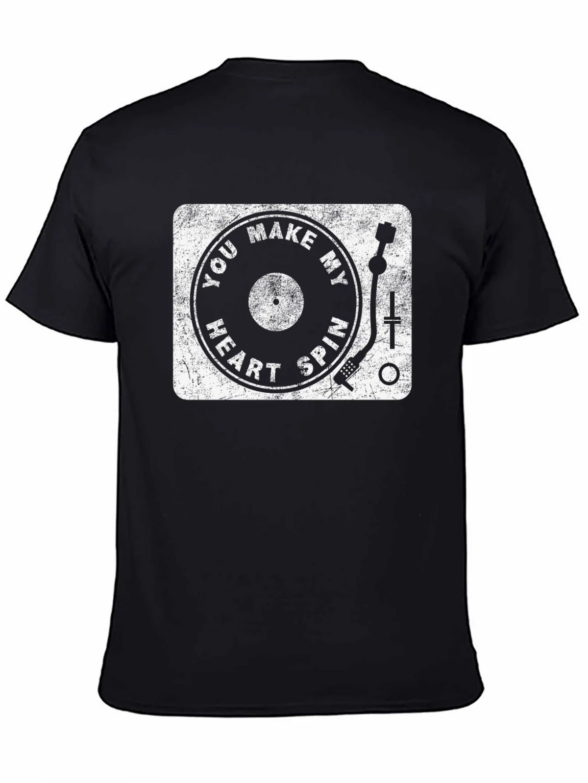 You Make My Heart Spin T-Shirt Vinyl Record Player product image 4