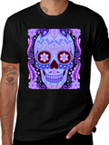 Day of the Dead Sugar Skull Graphic Tee product image 1