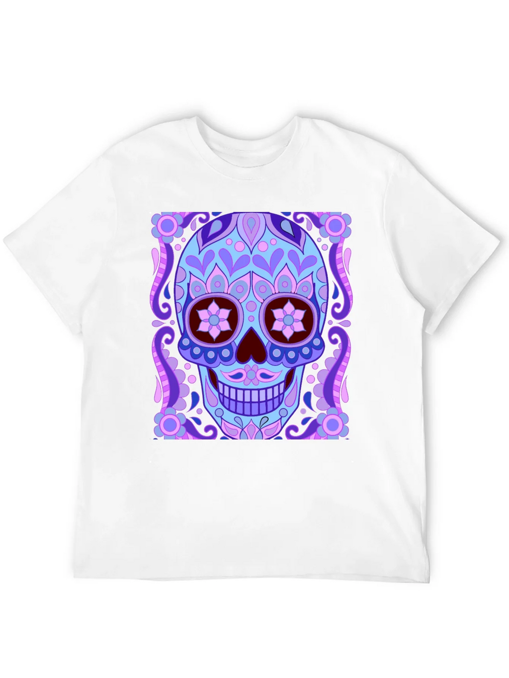 Day of the Dead Sugar Skull Graphic Tee product image 11