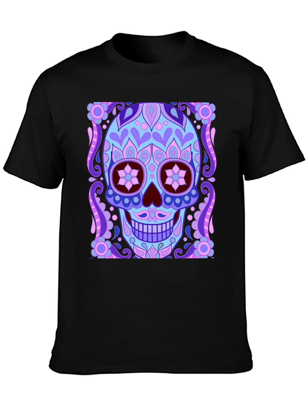 Day of the Dead Sugar Skull Graphic Tee product image 3