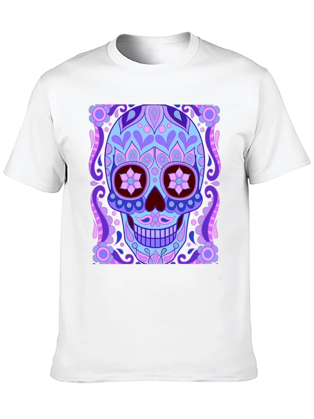 Day of the Dead Sugar Skull Graphic Tee product image 9