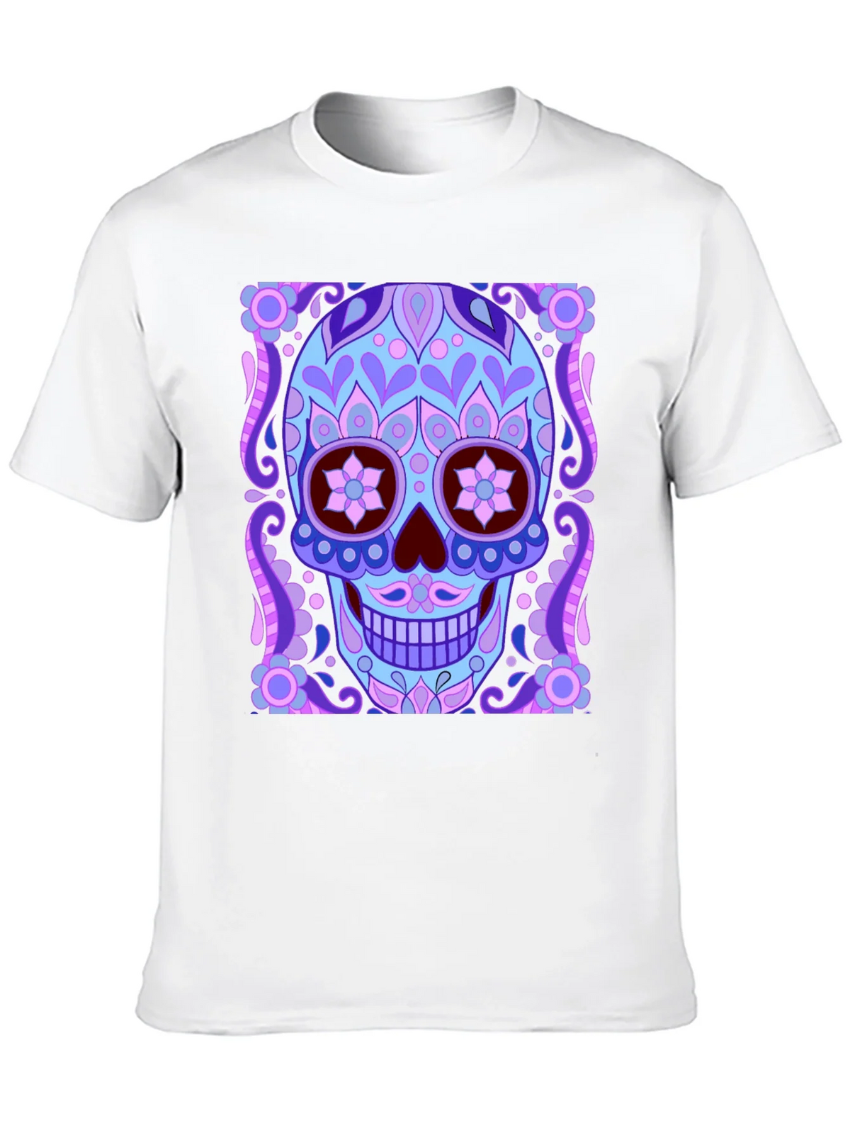 Day of the Dead Sugar Skull Graphic Tee product image 9