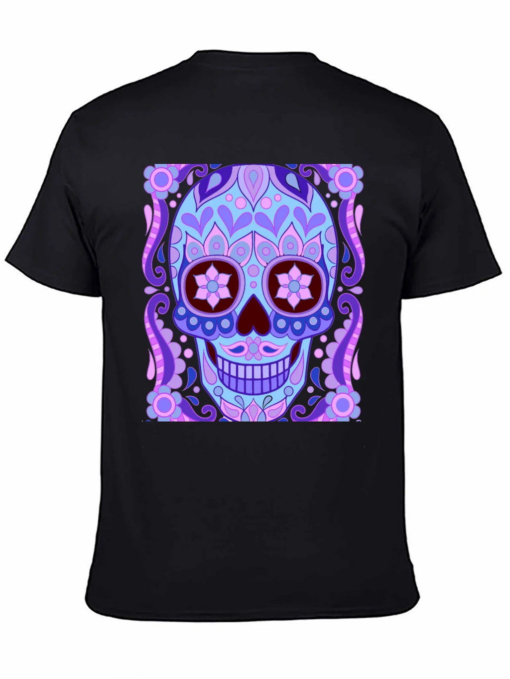 Day of the Dead Sugar Skull Graphic Tee product image 4