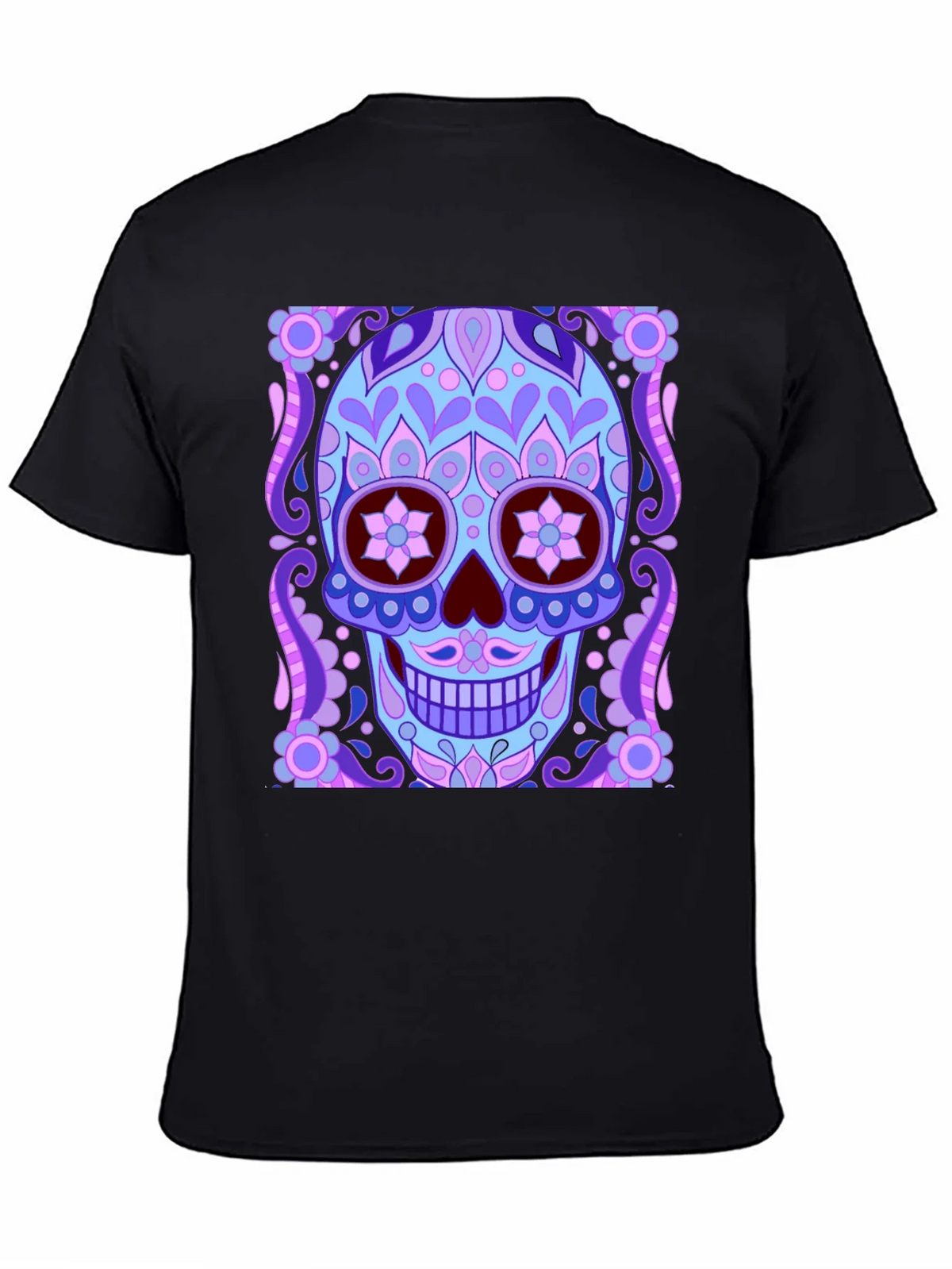 Day of the Dead Sugar Skull Graphic Tee product image 4