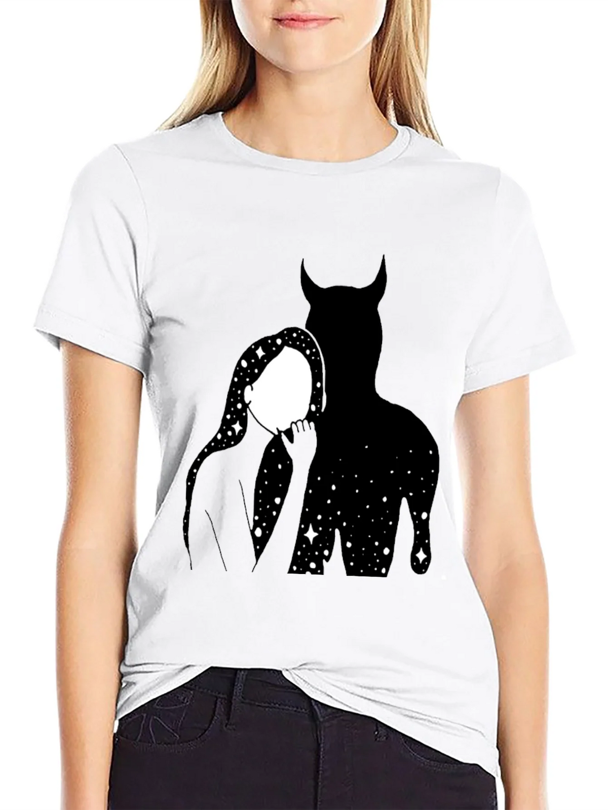 Celestial Embrace Graphic Tee product image 7