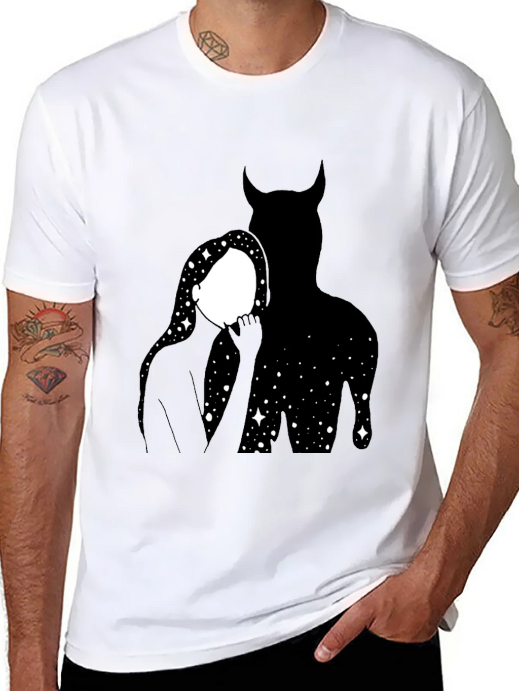 Celestial Embrace Graphic Tee product image 6