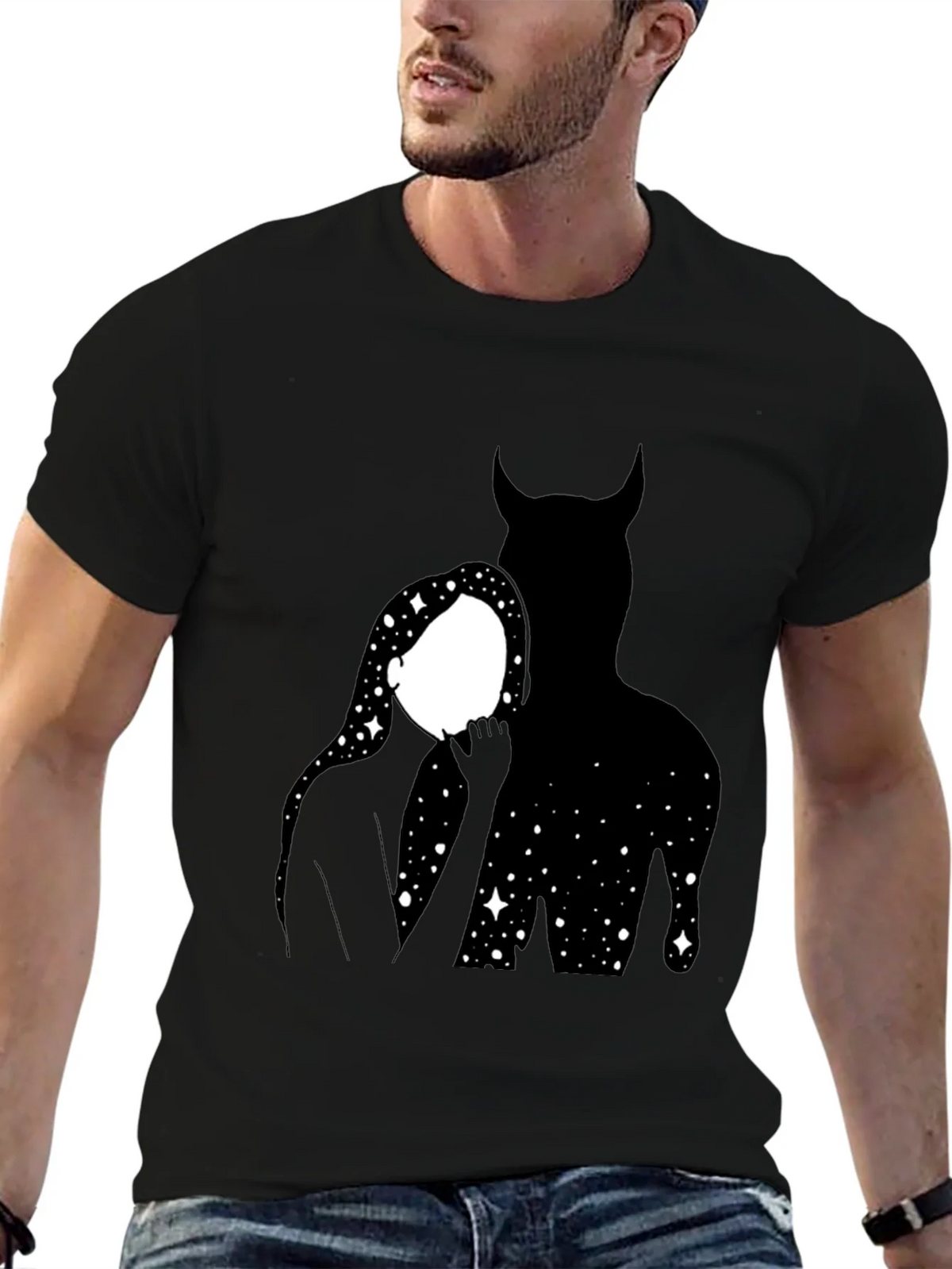 Celestial Embrace Graphic Tee product image 5