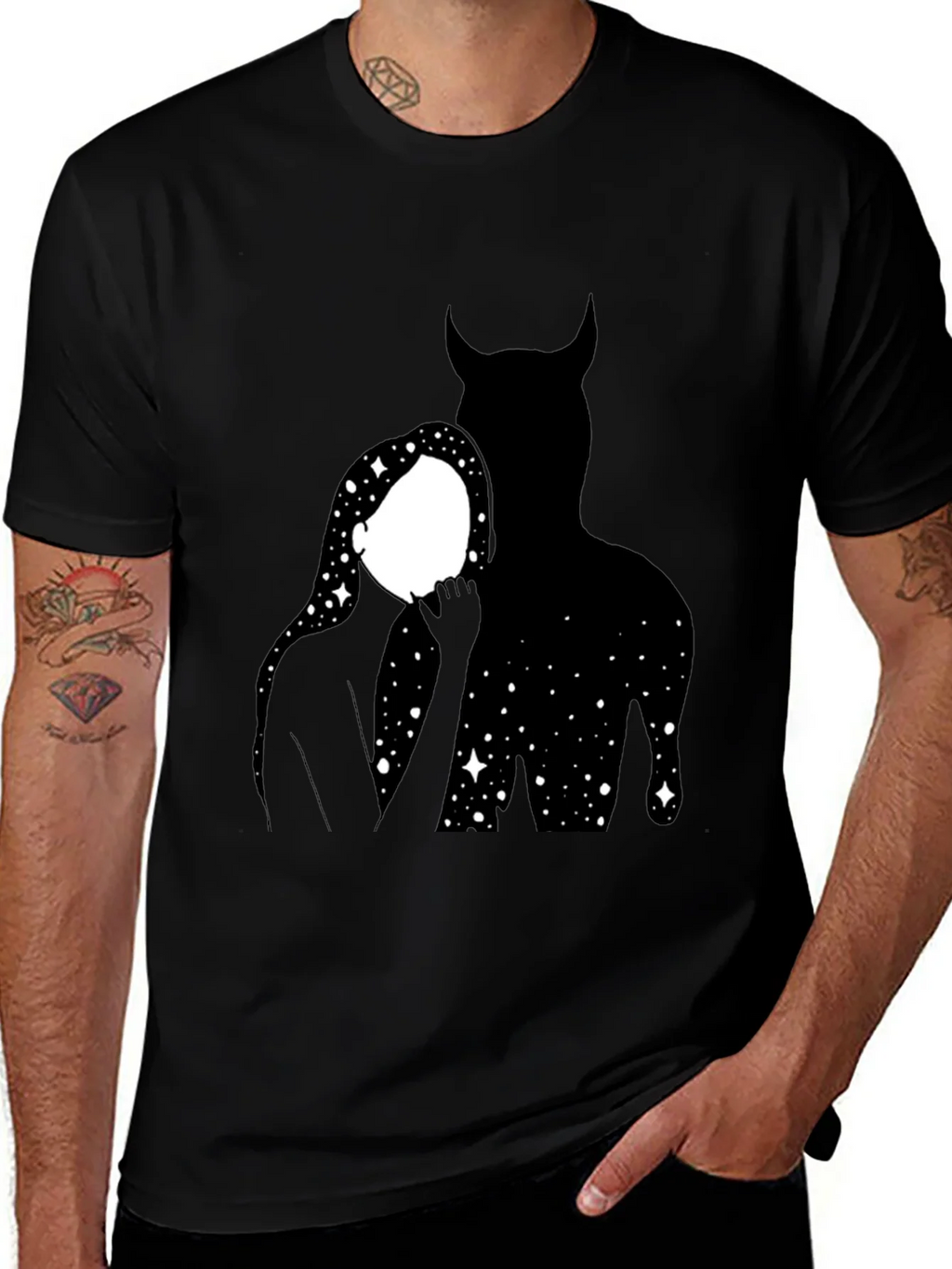 Celestial Embrace Graphic Tee product image 1