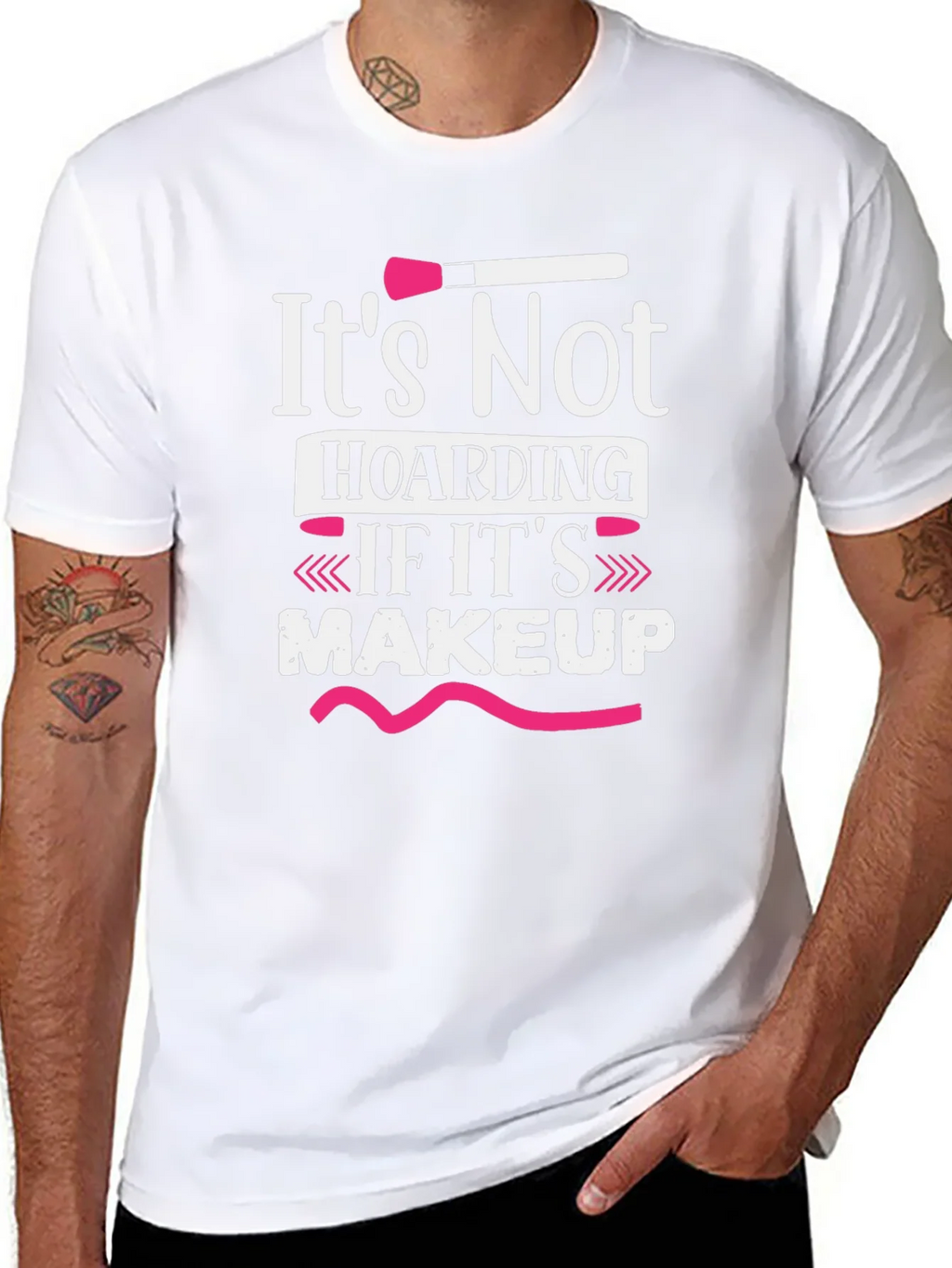 Makeup Lovers T-Shirt: Its Not Hoarding product image 7