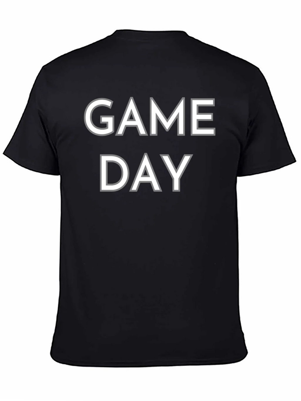 Game Day T-Shirt - Black Cotton Tee product image 4