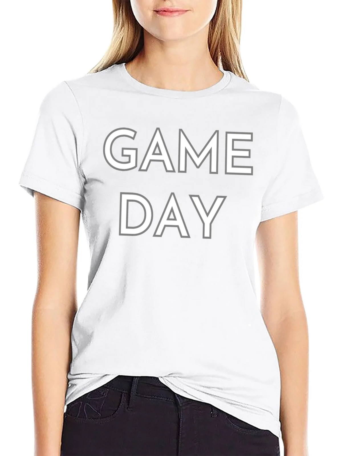Game Day T-Shirt - Black Cotton Tee product image 8