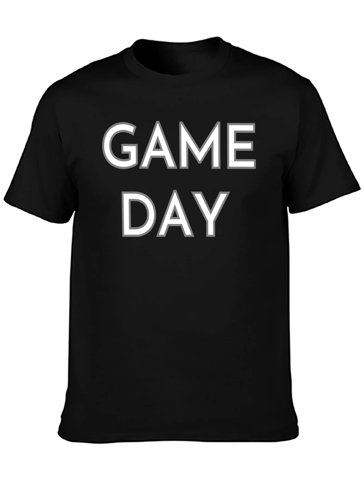 Game Day T-Shirt - Black Cotton Tee product image 3