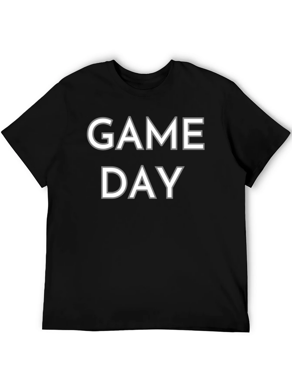 Game Day T-Shirt - Black Cotton Tee product image 5